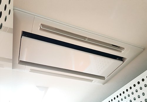 全フロアに大型空調を完備