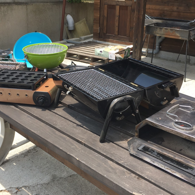 種類豊富なアウトドア用品