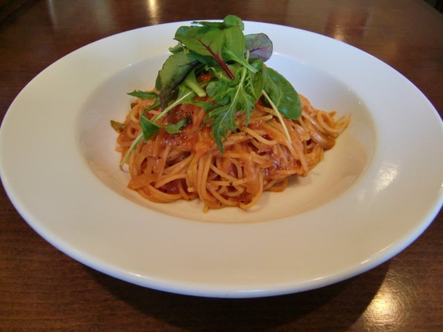 バジル風味のナポリタン♪