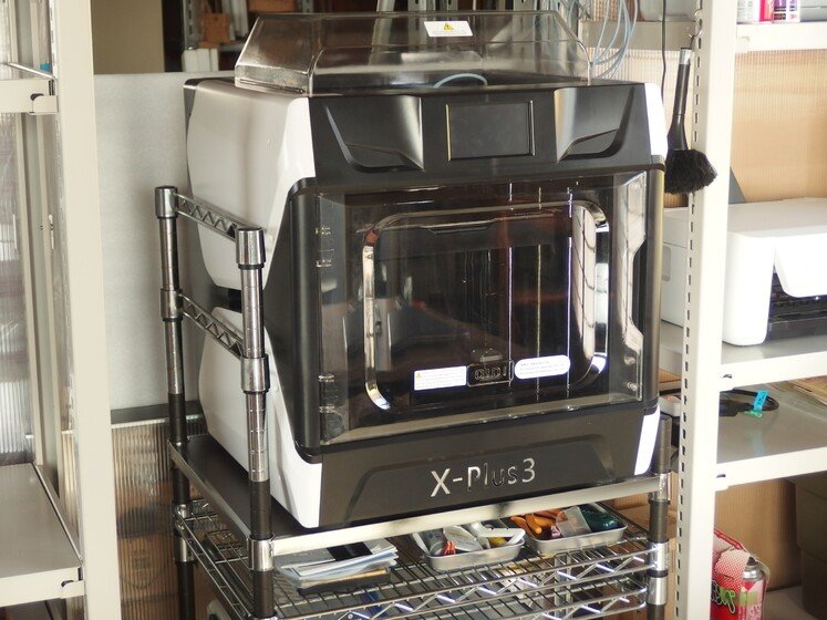 ３Dプリンター：①QIDI X-Plus3、②QIDI X-Plus、③QIDI X-Max