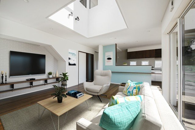 T様邸　リビング