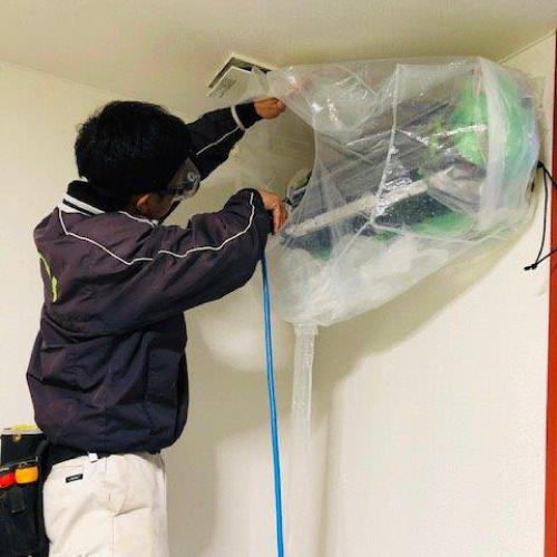 エアコン洗浄はプロにお任せ！