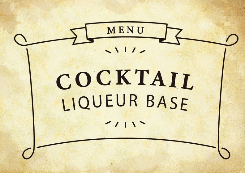 LIQUEUR BASE
