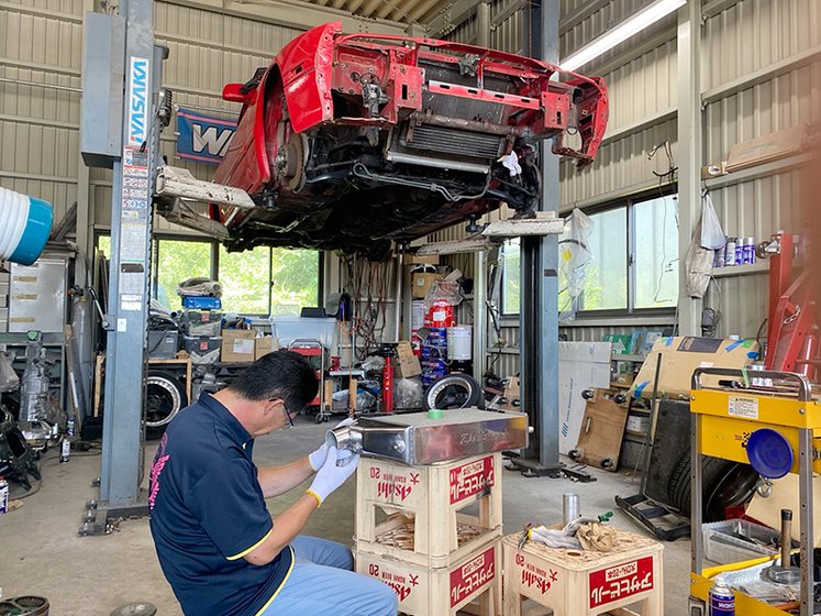 専門メカニック在籍