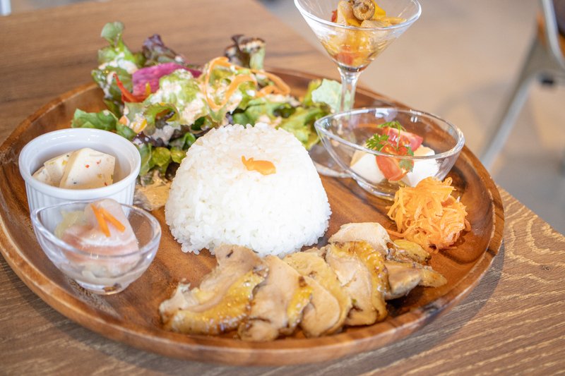 ローストチキンプレート