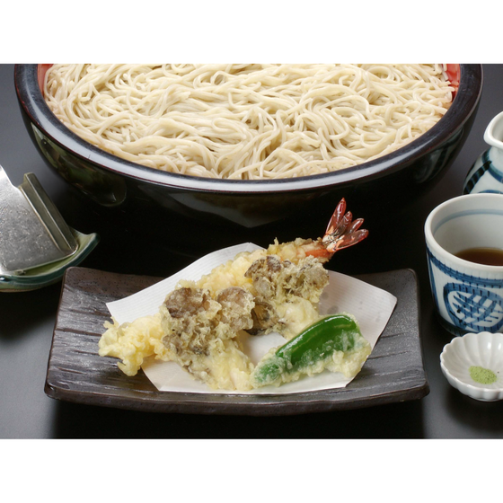 上舞茸天木鉢そば