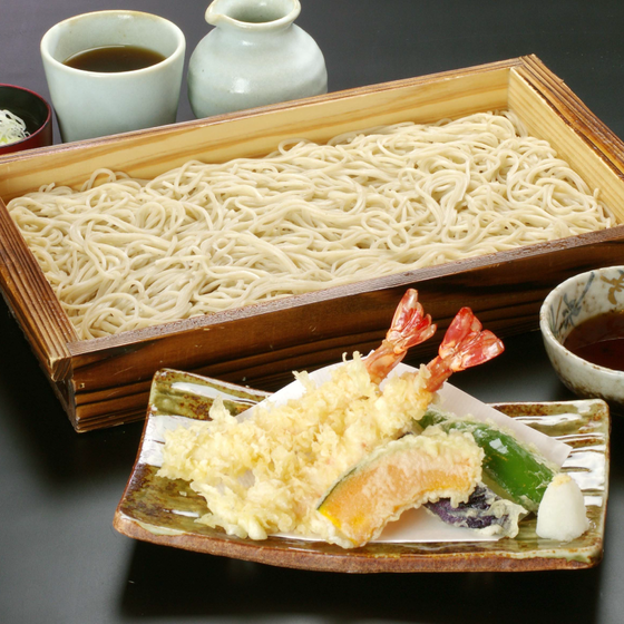 上天ぷら板そば