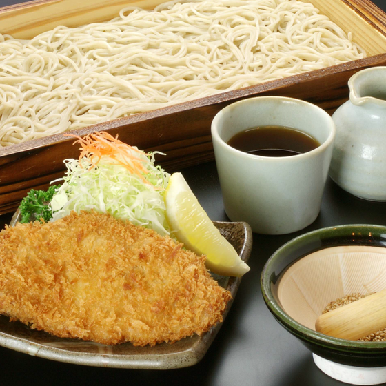 板そばロースかつ