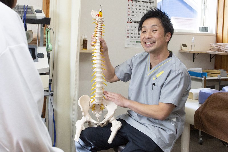 ⑤施術した内容を説明