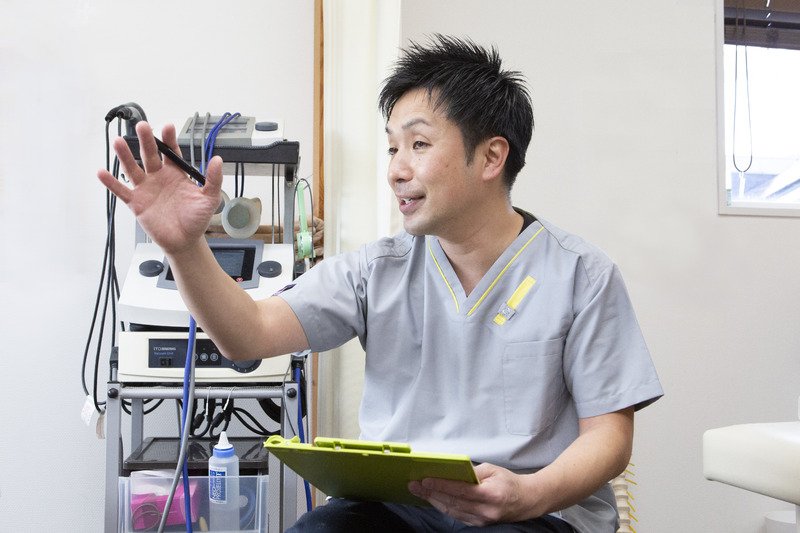 ③施術内容を説明