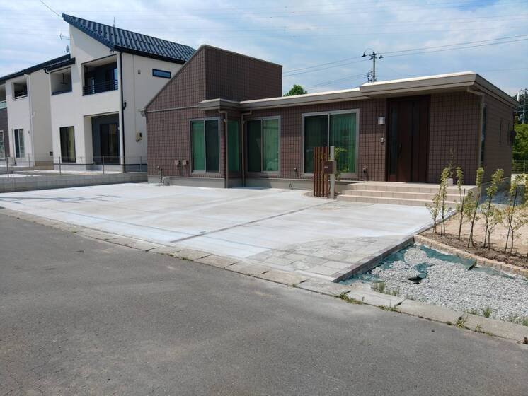 K様邸 新築外構工事（本宮市）