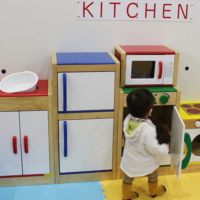 おままごとスペースも大人気！