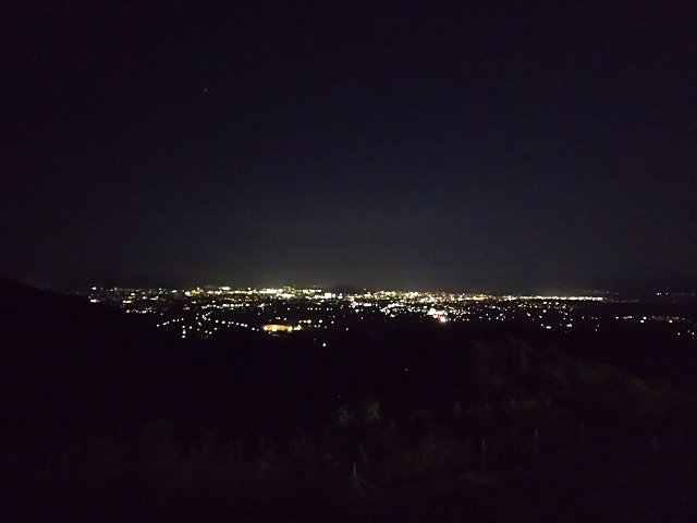 あづまから見た夜景