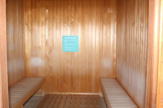 保温室(サウナ)があります