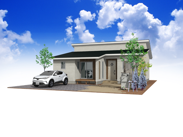 人に優しい平屋建て「カーム」