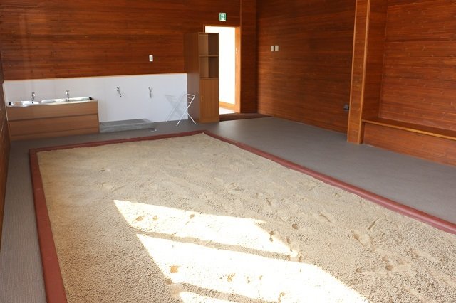 室内砂場