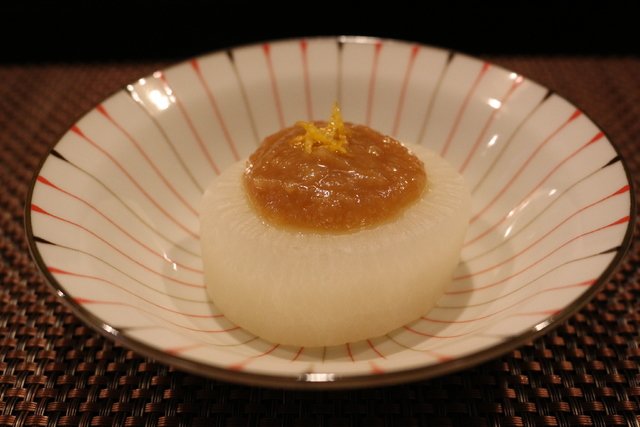 自家製味噌のふろふき大根