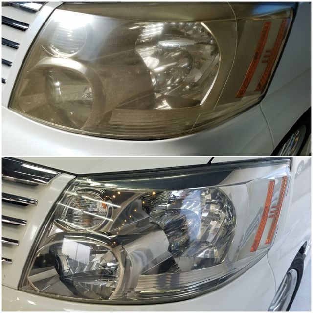 ヘッドライトクリーニング