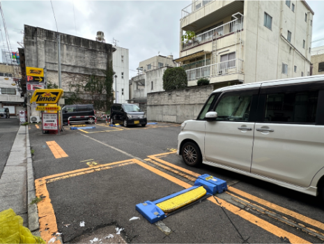 福島市新町にある駐車場です
