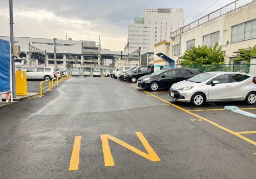 福島市栄町にある有料駐車場です
