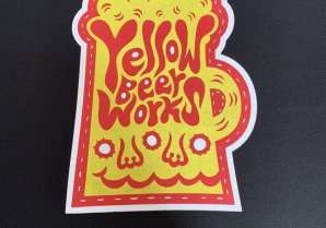 Yellow beer worksさまご依頼品綿Tシャツ3色プリント