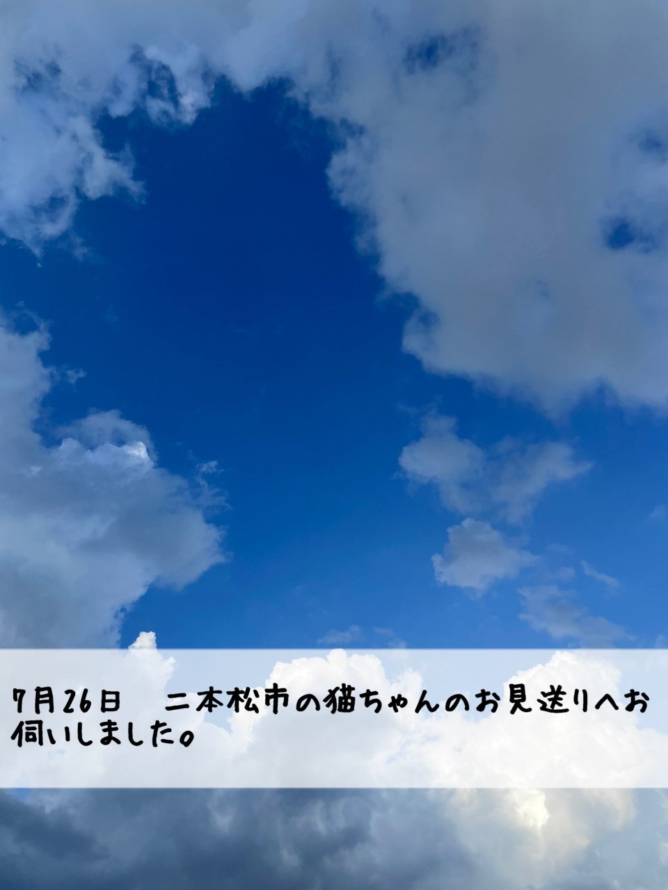 ペット訪問火葬 一縁(いちえん) | 福島市・葬儀・出張・供養