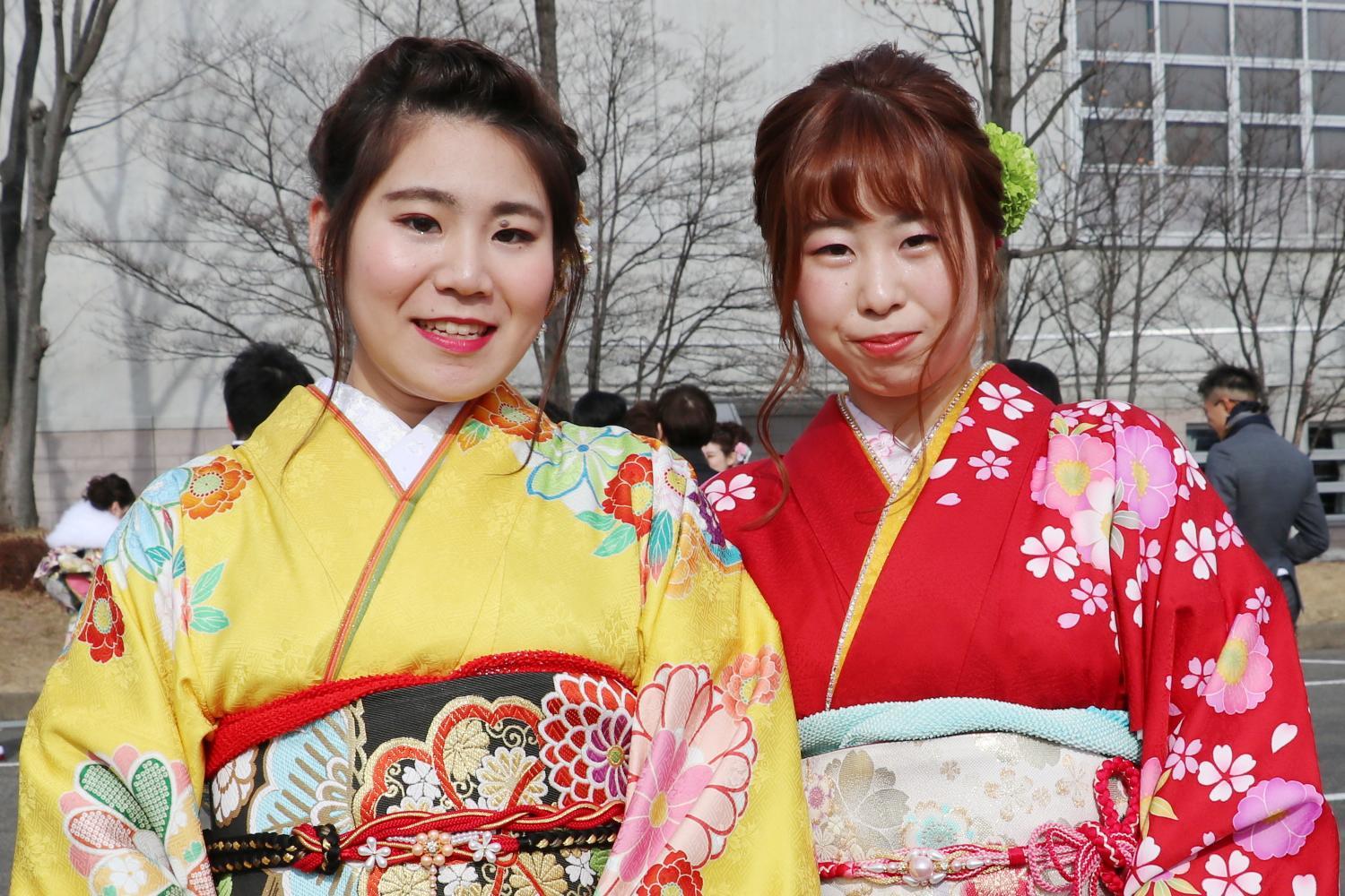 はるか なな 01 12 福島市の成人式 年 成人式 新成人 新春 福島市