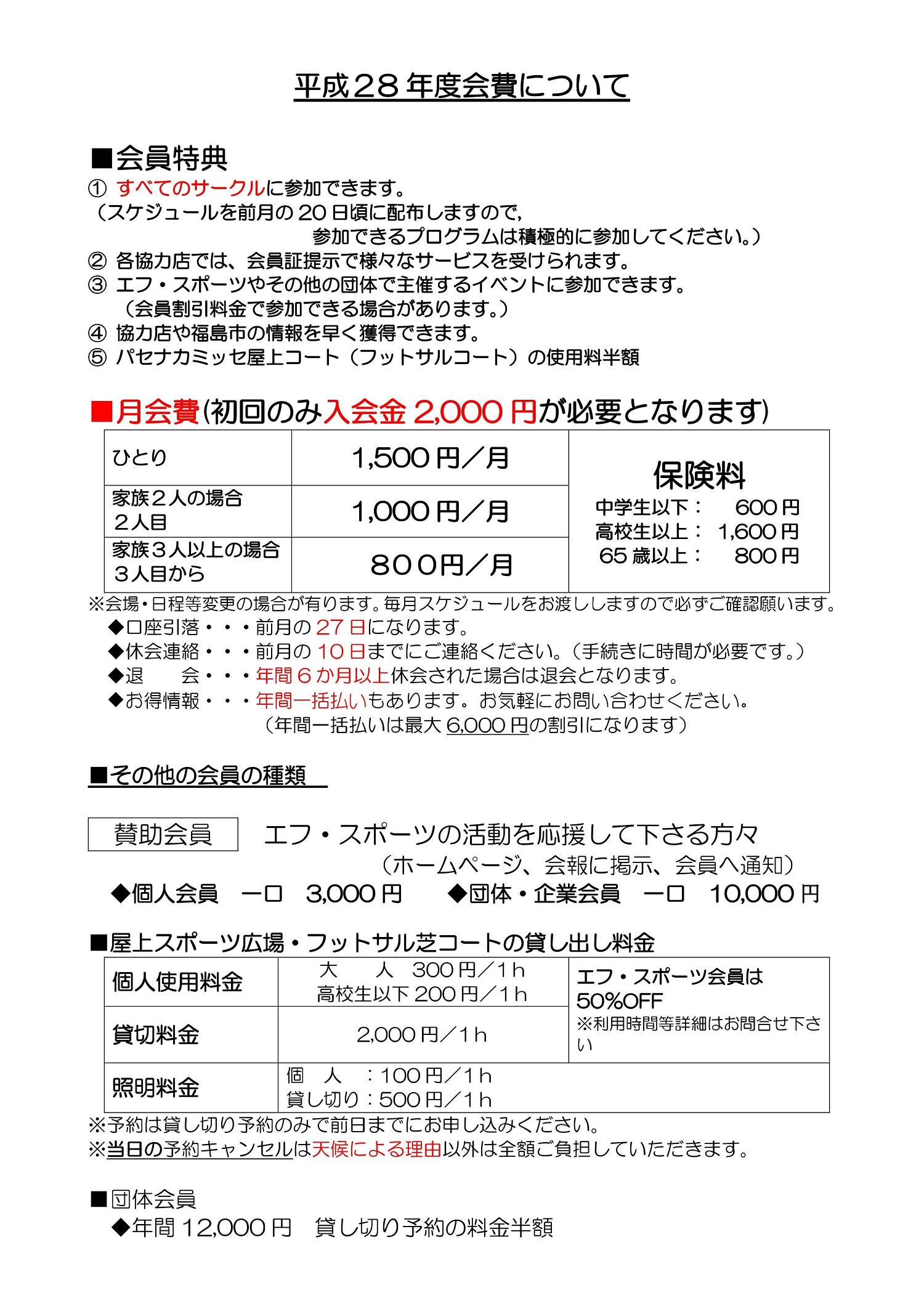会費