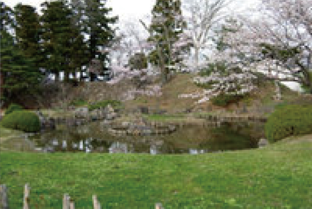 梁川城跡