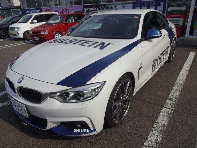Bilsteinデモカー Bmw 4i F32 15 05 30 福島市のタイヤ ホイール カー用品 福島 市で車のことならコクピット西部